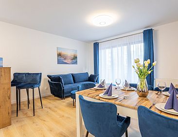 Appartement Platan 5 mit Terrasse am Meer