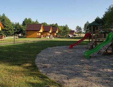 Appartement Blockhütte mit Grill und Terrasse in Gleźnówk