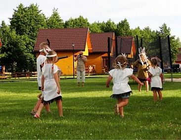 Appartement Blockhütte mit Terrasse und Grill