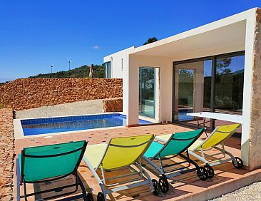 Vakantiehuis Villa mit privatem Pool - Casa da Bananeira