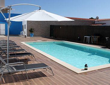 Vakantiehuis Strandhaus mit beheiztem Pool