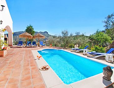 Vakantiehuis Villa José 1, beheizter Pool, Meerblick.