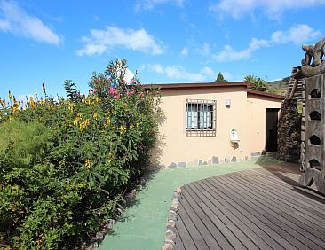 Appartement Kleines Ferienhaus mit Terrasse für zwei Person