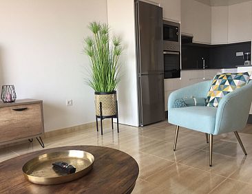 Appartement Strandnahe Ferienwohnung in Morro Jable mit Gart