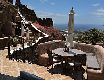 Vakantiehuis Schlafen in einer vulkanischen Höhle