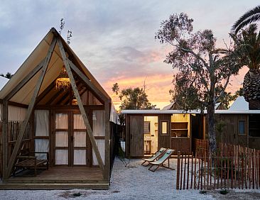 Glamping Cabin-Tent Senyoret
