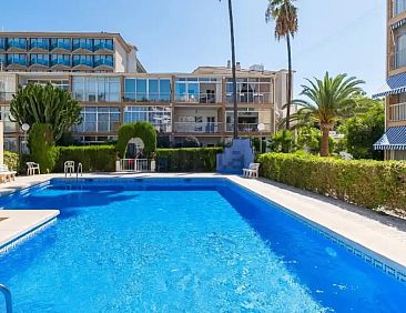 Appartement aan het strand van Albir