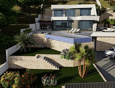 Vrijstaande woning in Calpe