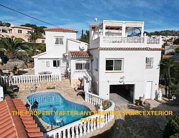 Vrijstaande woning in Calpe