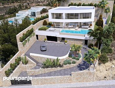 Vrijstaande woning in Calpe