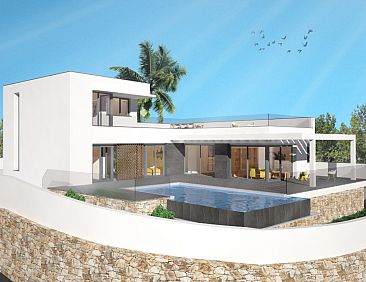 Vrijstaande woning in Moraira