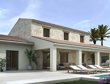 Vrijstaande woning in Moraira