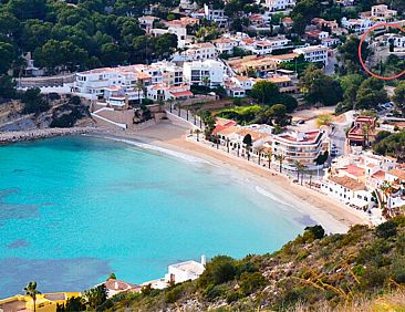 Vrijstaande woning in Moraira