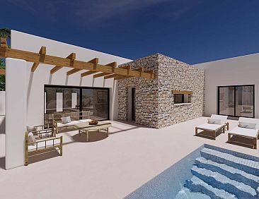 Vrijstaande woning in Moraira