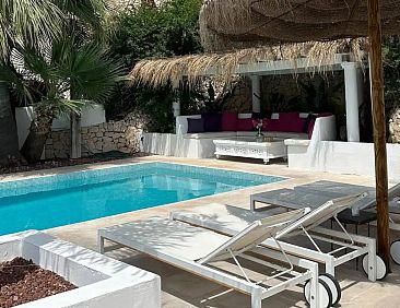 Ibiza styl villa + uitzicht op zee