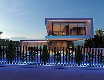 Vrijstaande woning in Moraira