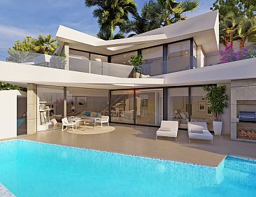 Vrijstaande woning in Moraira