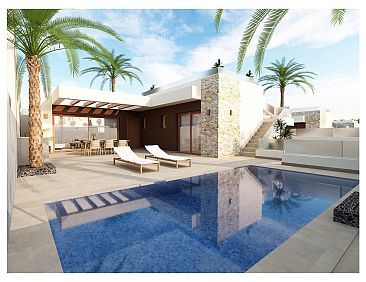 Vrijstaande woning in Rojales