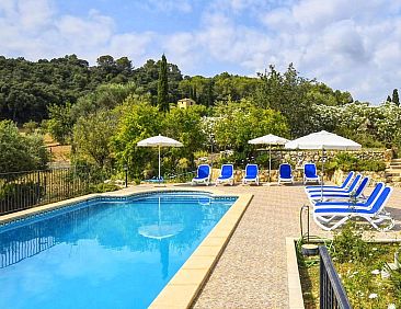 Vakantiehuis Schönes Landhaus mit Panoramablick auf die Ber