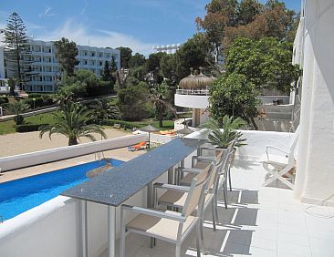 Appartement Wohnung in Cala D'or mit gemeinsamem Pool, Terra