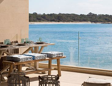 Vakantiehuis Luxuswohnung direkt am Strand