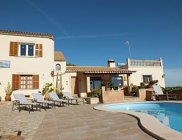 Vakantiehuis Finca Es Cau, mit Schwimmbad, Meerblick und Wif