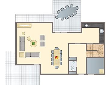 Esonstad | 10-persoons woning | 10F2