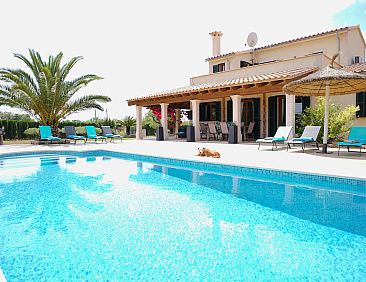 Vakantiehuis Nettes Ferienhaus in Llucmajor mit Großer Terr