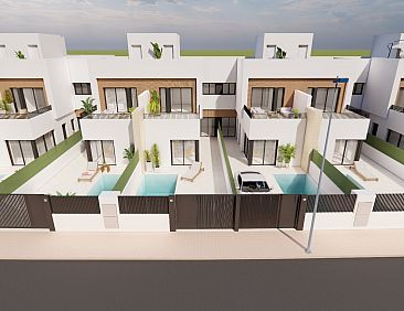 Vrijstaande woning in Santiago de la Ribera
