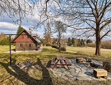 Vakantiehuis Timber Lodge with Sauna
