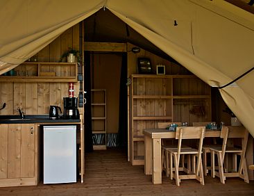 Safaritent + sanitair