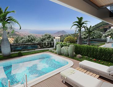 Vrijstaande woning in Alanya