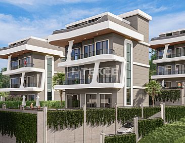 Vrijstaande woning in Alanya