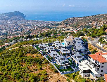 Vrijstaande woning in Alanya