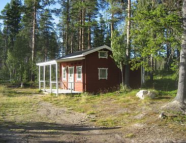 Vakantiehuis Schwedisches Holzhaus mit Grill und Terrasse