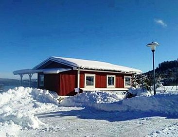 Vakantiehuis Tolles Ferienhaus in Sunne mit Großer Terrasse