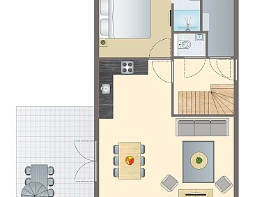 6-persoons vakantiewoning | 6C