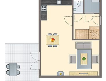 4-persoons vakantiewoning | 4L