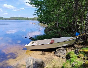 Vakantiehuis in Målilla Boote Sauna  See