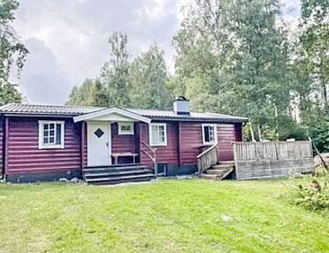 Vakantiehuis Blockhaus mit Sauna direkt am See