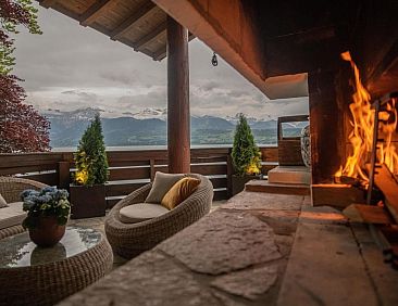 Vakantiehuis Chalet am See mit Panorama Aussicht