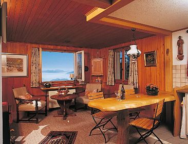 Appartement Ferienchalet Rigirolle, 1. Etage mit Balkon
