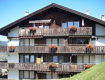 Appartement Wohnung Vios im Haus Castello, (Grächen). 5-Bet