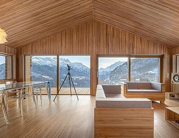 Vakantiehuis Chalet mit Blick auf die Berge