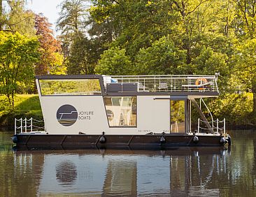 Vakantiehuis Floating Home-Hausboot in Merzig liegend