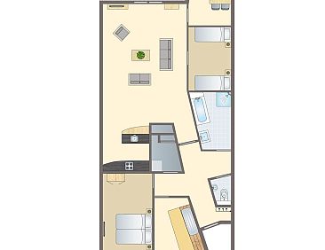 Waterparc Veluwemeer | 4-persoons appartement | 4LA