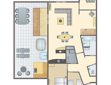 Waterparc Veluwemeer | 6-persoons penthouse - Lakeview | 6LP