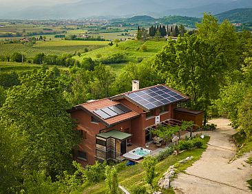 Vakantiehuis Villa Ronco Albina