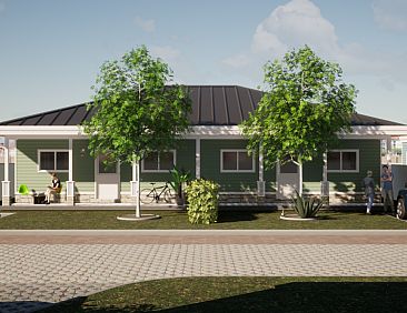 Geschakelde woning in Oranjestad