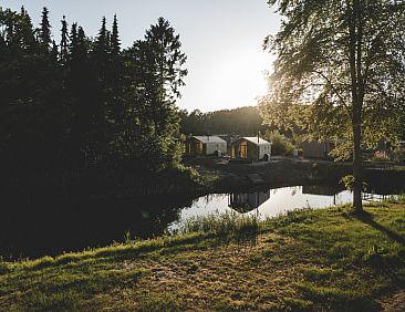 Wikkelhouse met sauna en ligbad